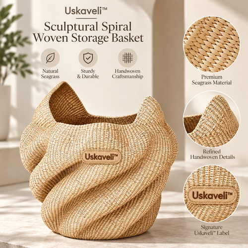 Uskaveli™ Abstract Modern Sculpture – Artistic Decorative Figurine for Contemporary Home Styling